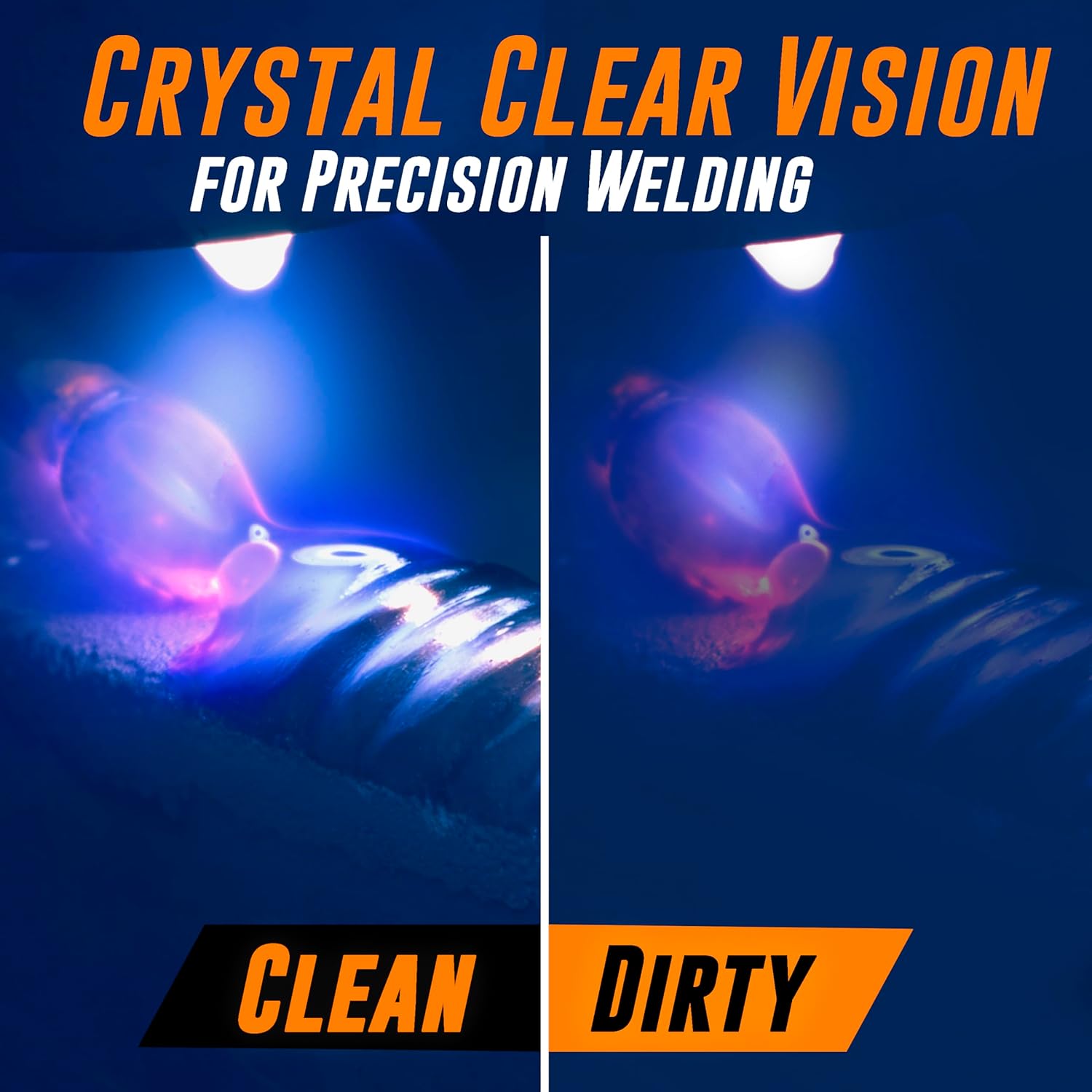 Mutt Tools 25 Pack Clear Welding Lenses 2x4.25 - Premium 0.04" Thick Clear Lens for Welding Hood - 2x4 Welding Lens Clear - Replacement Welding Helmet Lens for Standard Helmets - Image 3