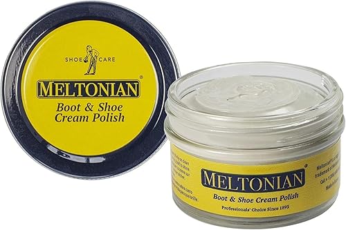 Miniatura 19 de Meltonian - Crema para bolear/acondicionar zapatos, botas, bolsos, muebles de cuero, color plata; frasco de 1.7 oz rojo (Red Mahogany)