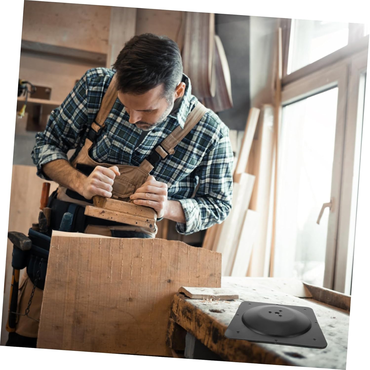 Leg Mounting Plates for Sofa Cast Table Leg Rest 5-Hole Mounting Plate Sturdy