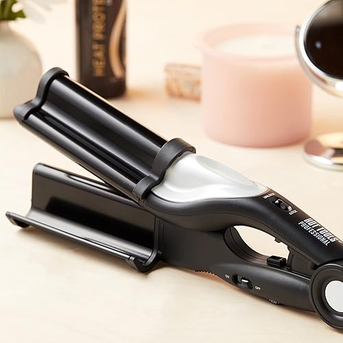 Miniatura 5 de Hot Tools Pro Artist Nano Ceramic Deep Waver | Combate el encrespamiento y añade brillo masivo para olas playeras