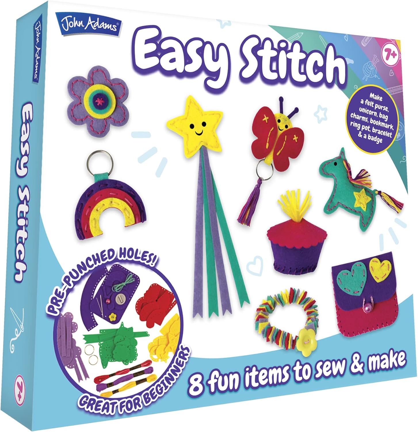 John Adams 11196 Easy Stitch, Multi