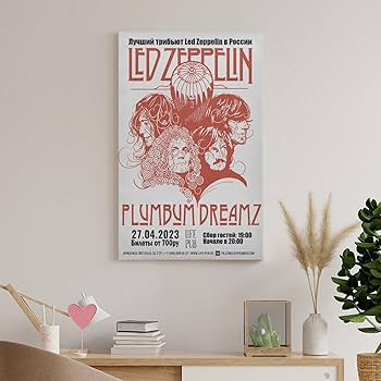 Amazon.co.jp: Led Zeppelin レッド・ツェッペリン ロックバンド