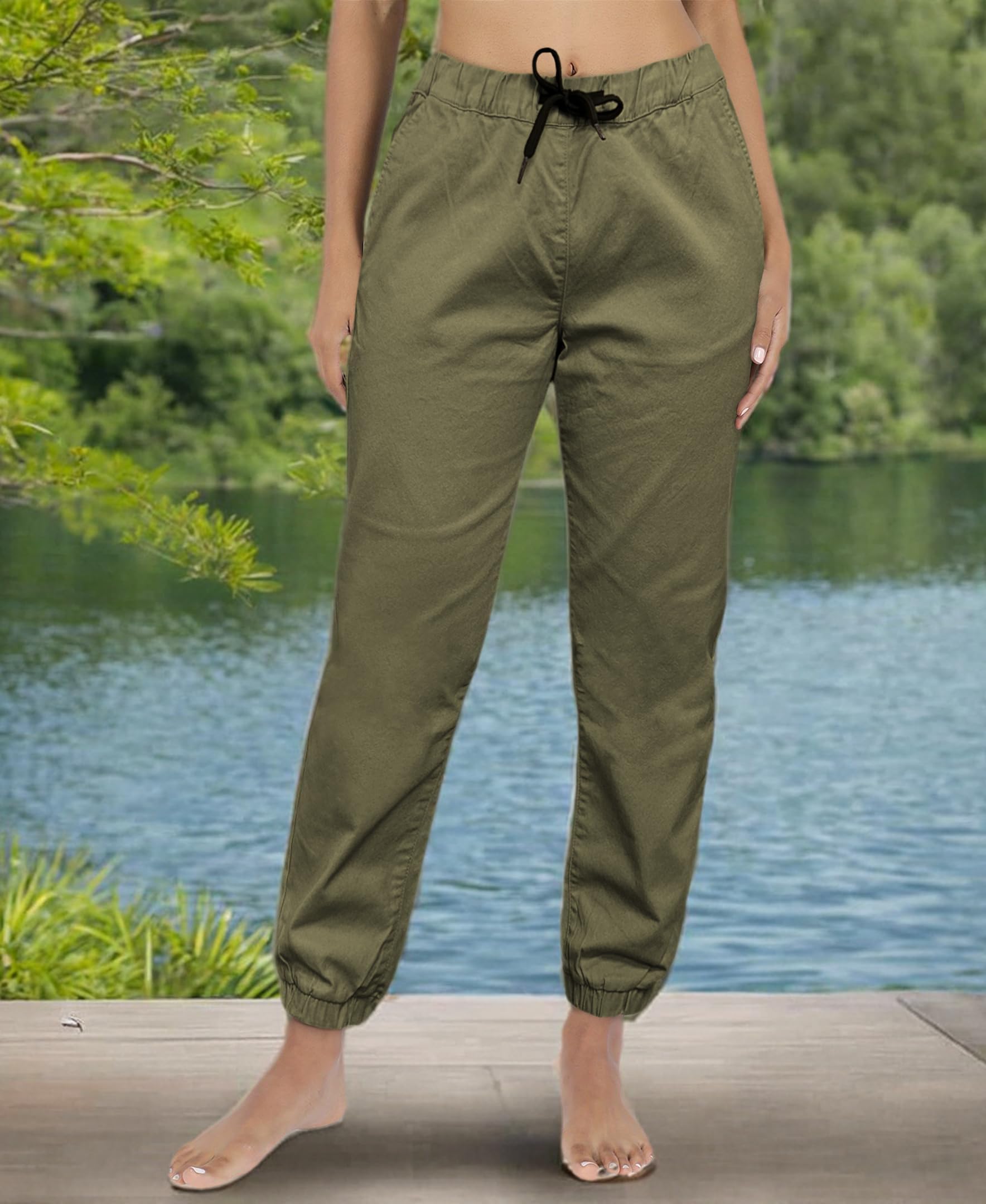 Southpole Damen Lässige Hose