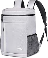 Vista 8 de FORICH - Mochila térmica suave, con aislamiento impermeable, a prueba de fugas, mochila portátil de tamaño pequeño para trabajar, almuerzo, viajes