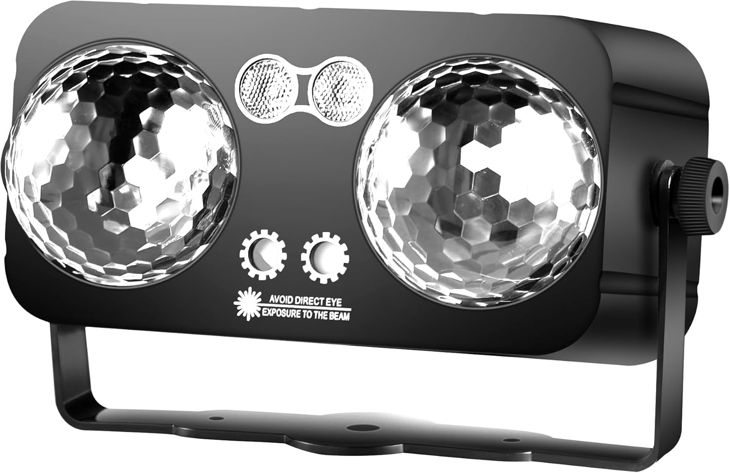 Sound Activated Party Lights with Remote - 7 Modes LED Disco Strobe Stage Light for Home Dance/Birthday/Karaoke/Halloween/Christmas Decorations