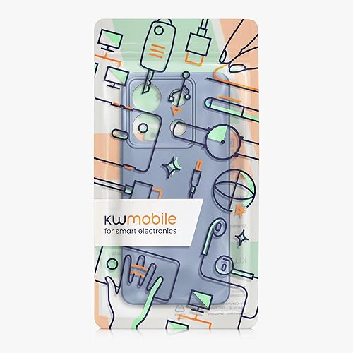 Vista 684 de kwmobile Funda compatible con Xiaomi Redmi Note 11 / Note 11S - Funda protectora de silicona TPU suave y delgada - Azul Báltico Azul (Baltic Blue)