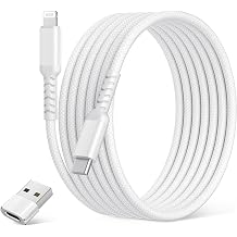 Elebase for iPhone 14 13 Cable with USB A Adapter 3.3ft,USB C to Lightning Cord Fast Charging Power Delivery for Apple 12 11 Pro Max Plus Mini,XS XR X 8 7 6 SE,iPad 8th 9th Generation,1M