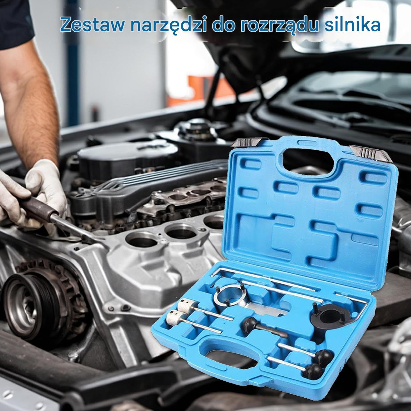 Zestaw ? Do ?a?cucha Rozrz?du Samochodowego, ?dzia Do Regulacji | Pasów Blokuj?cych Dla Motoryzacji - Zestaw Rozrz?du Z Blokad? | Wyrównania ?a?cucha I Utrzymania Silnika