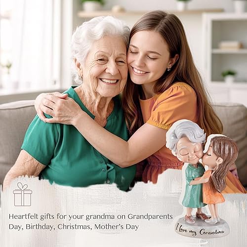 Miniatura 4 de Regalos de cumpleaños para abuela figura de regalo de nieta, regalo de abuela para el día de la madre, regalo significativo para abuela, nana gigi,