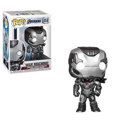Funko Pop!: Avengers Endgame: War Machine, Multi - Collectible Vinyl Figure - Gift Idea - Official Merchandise - For Kids &Amp; Adults - Movies Fans - Model Figure For Collectors And Display