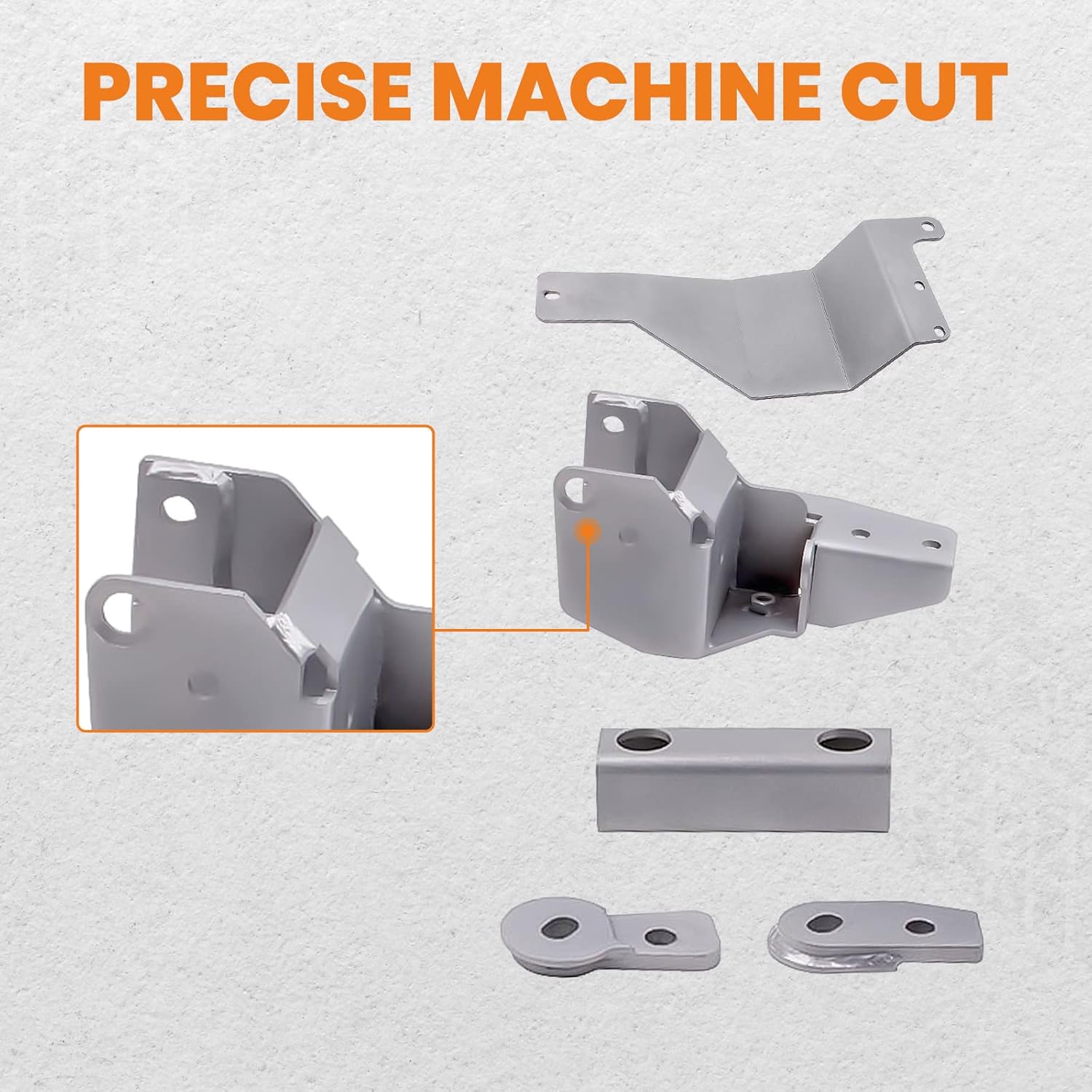 maXpeedingrods 2" Differential Diff Drop Assembly Kit fit for Chevrolet GMC Silverado Sierra 2500HD 3500 4WD 2001-2010 for 3" Lifted Vehicle