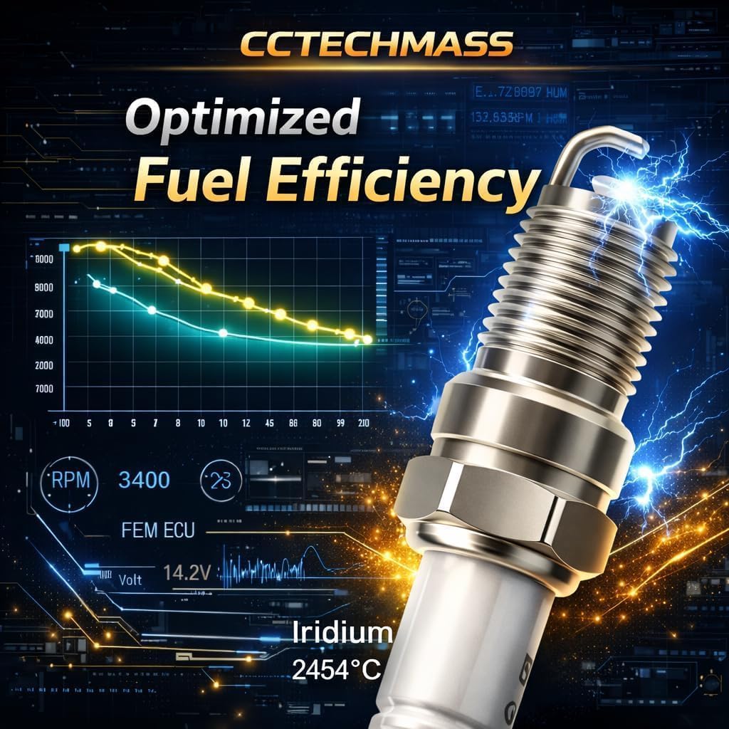 Iridium Spark Plugs, 4-Pack (91970, ILNAR8B7G) - Compatible with 2016-2020 Chevrolet Cruze/Equinox/Malibu/Trax, Buick Encore/Cascada & GMC Terrain with 1.4L or 1.5L L4 Engine