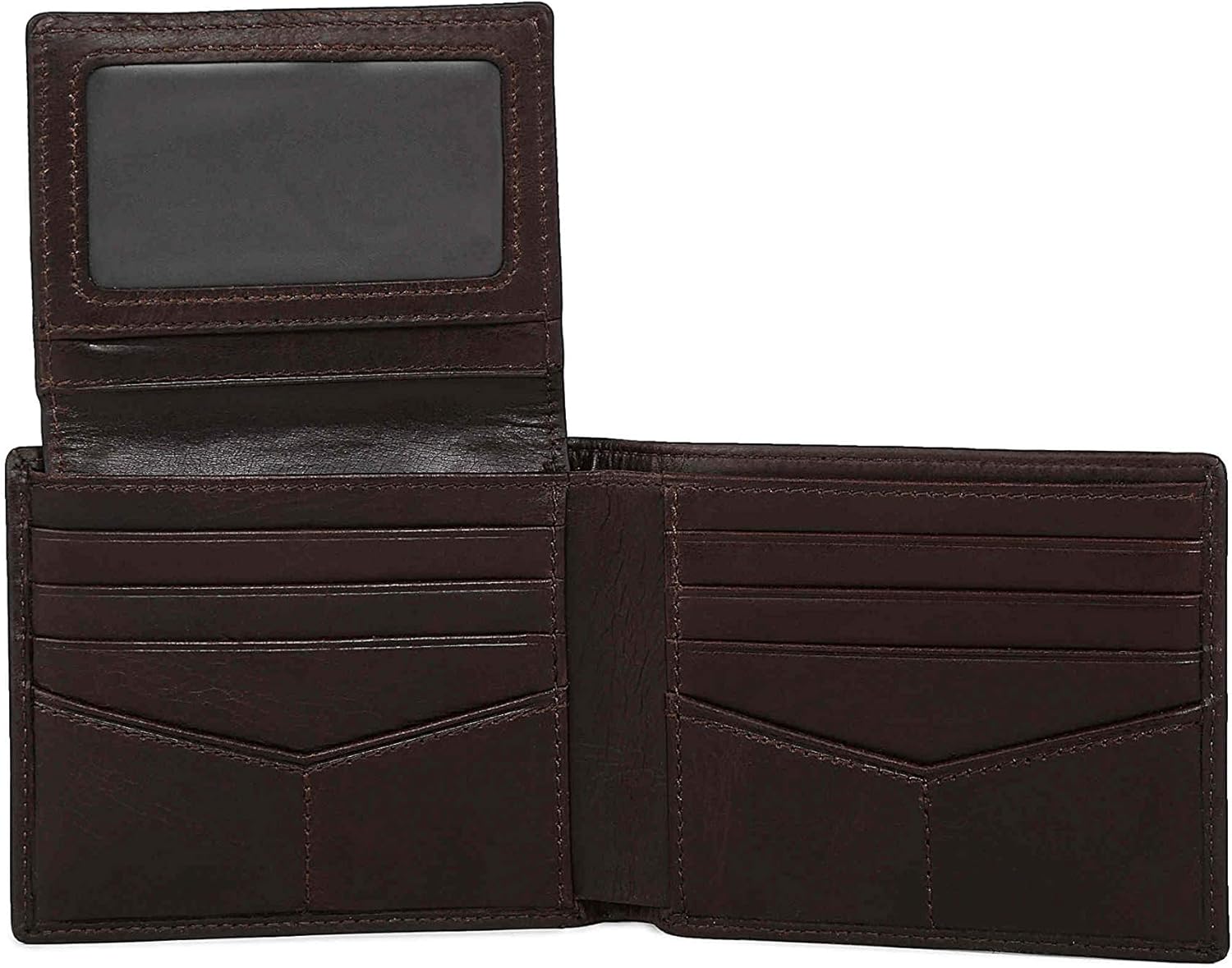 Fossil Men's Derrick Leather RFID-Blocking Bifold Passcase with Removable Card Case Wallet | Bifold, Passcase - Image 5