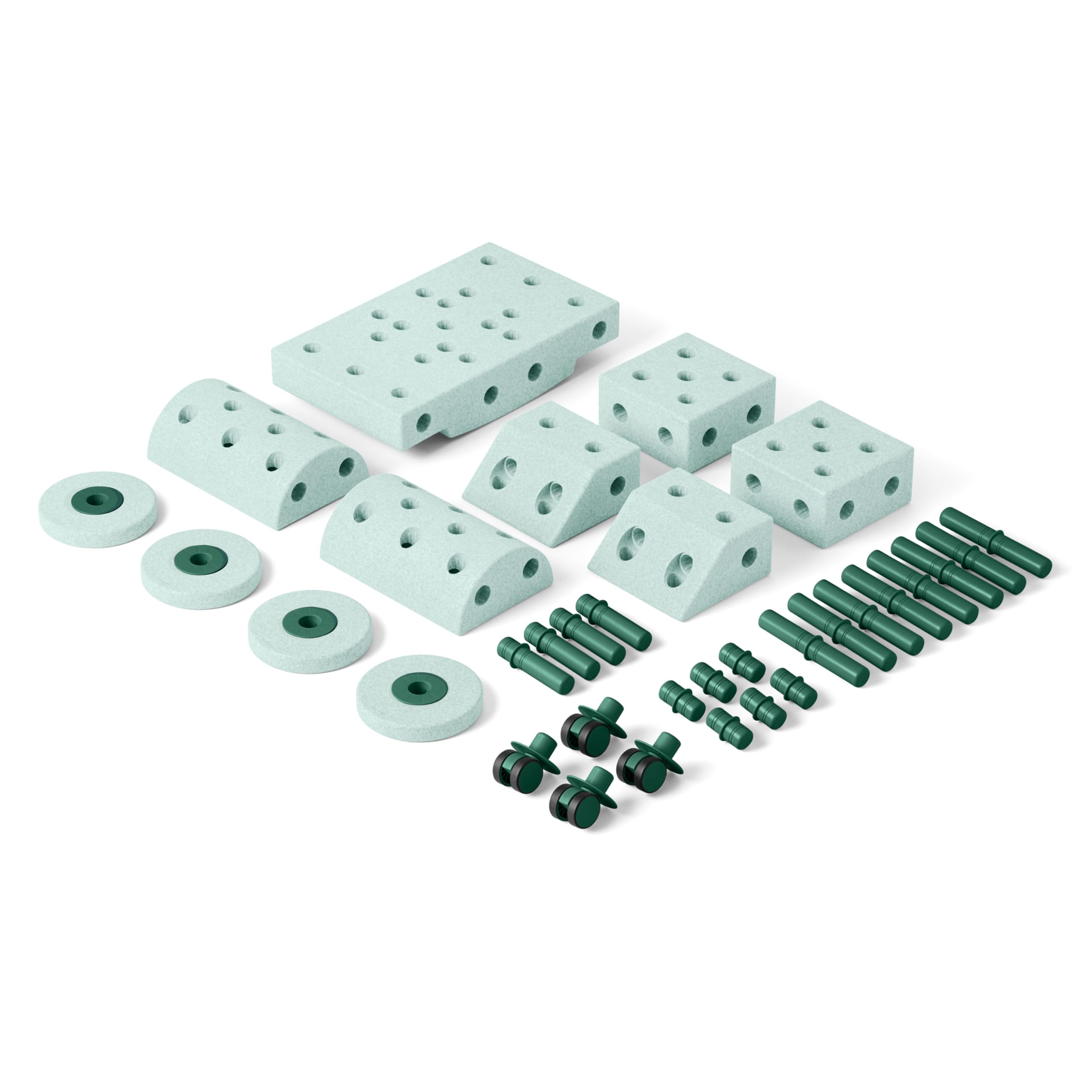 PLAYSMOL MODU Dreamer Set – Large Building Blocks for Toddlers & Kids, 25 Different Creations, Children Toys & Gifts, Easy Assembly and Responsibly