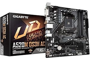Gigabyte A520M DS3H AC Motherboard: A Compact Powerhouse for AMD Ryzen Processors