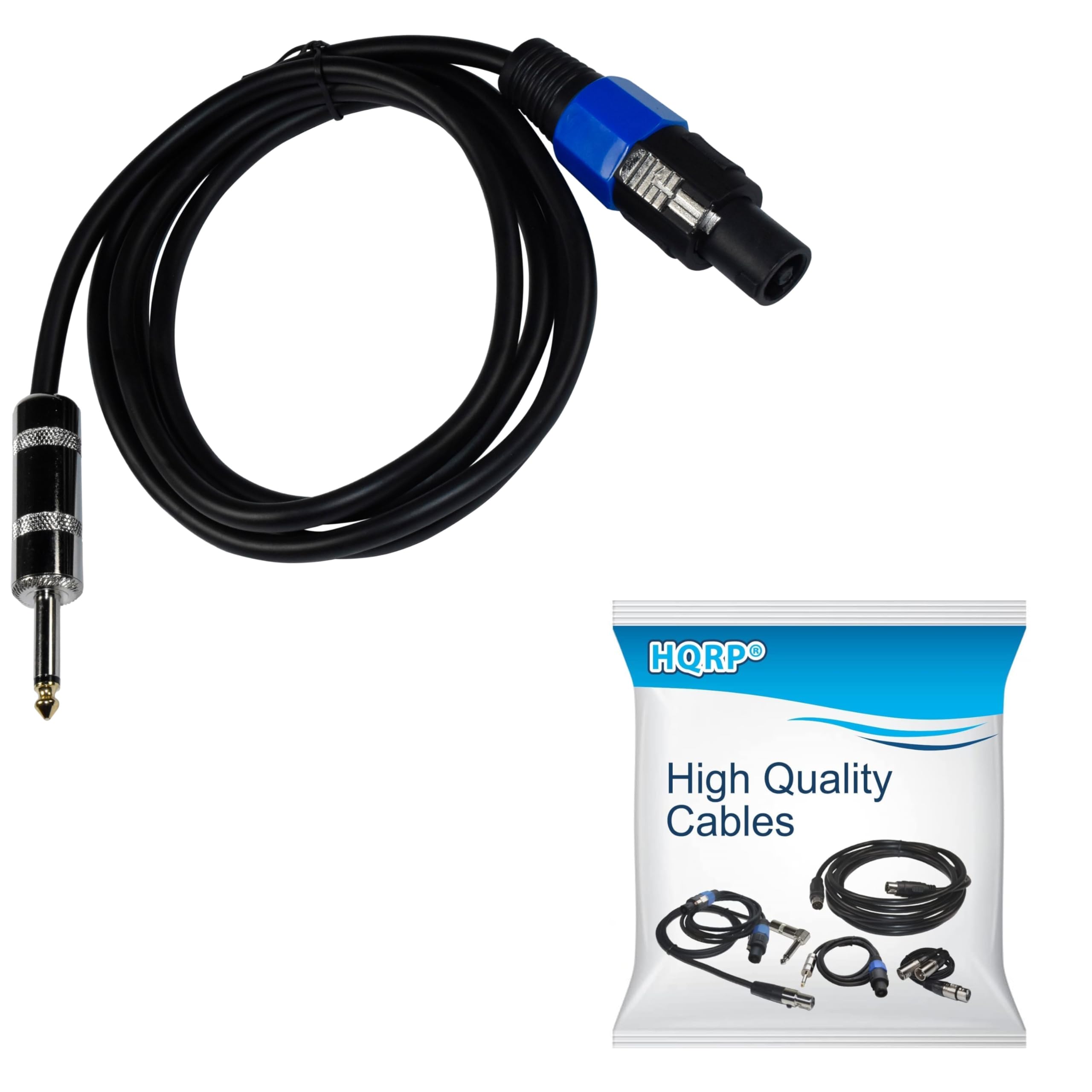 onedrop ワイバーン Amazon.com: HQRP 6ft Speakon to 1/4-inch (6.35mm) TS Cable for