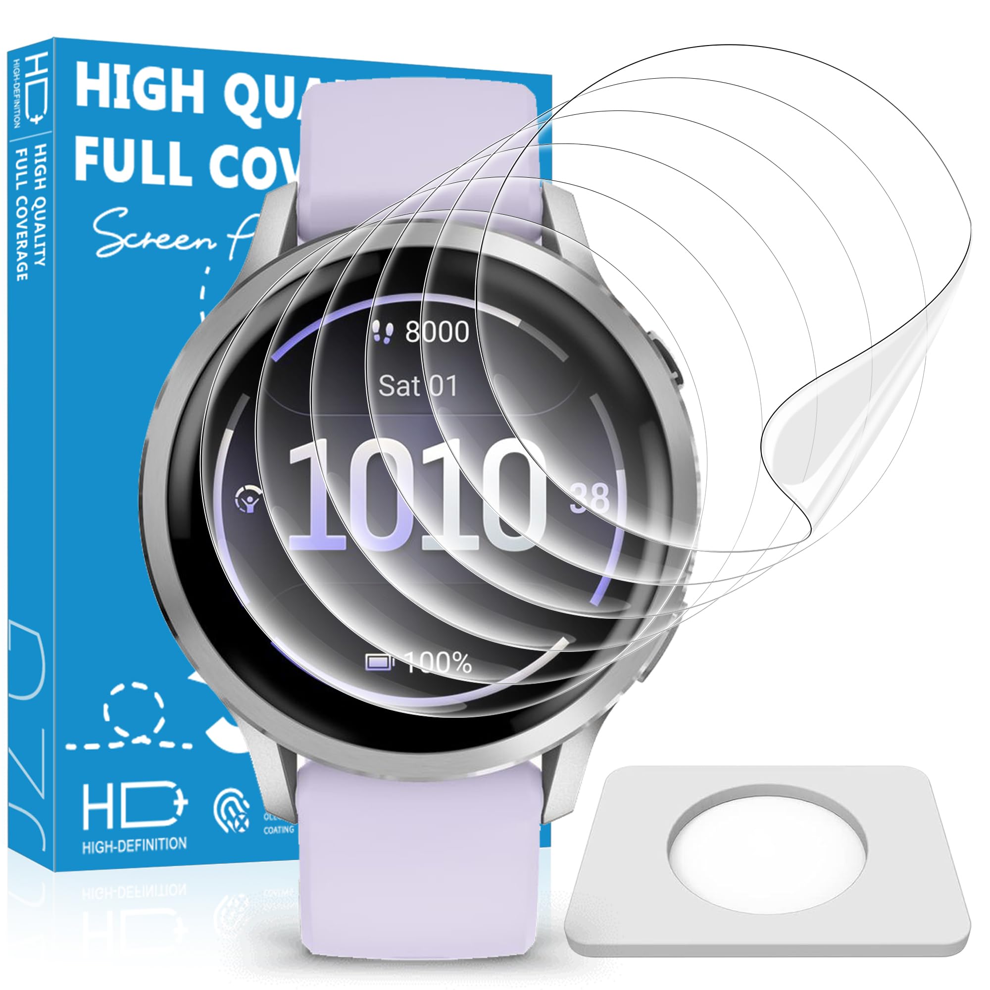 Photo 1 of JavoYion Screen Protector for Garmin Venu 4 41mm (6 Pack)