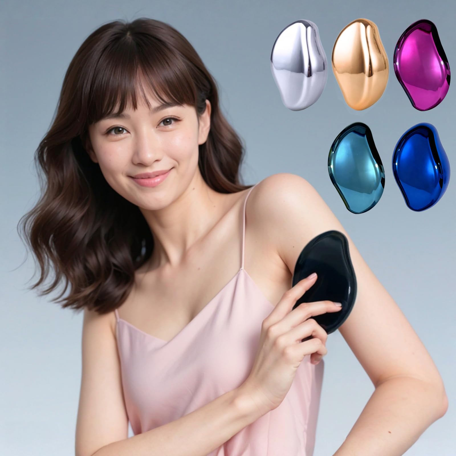Amazon.co.jp: Raisme 脱毛器 擦るだけ 家庭用脱毛器 無痛脱毛器 物理