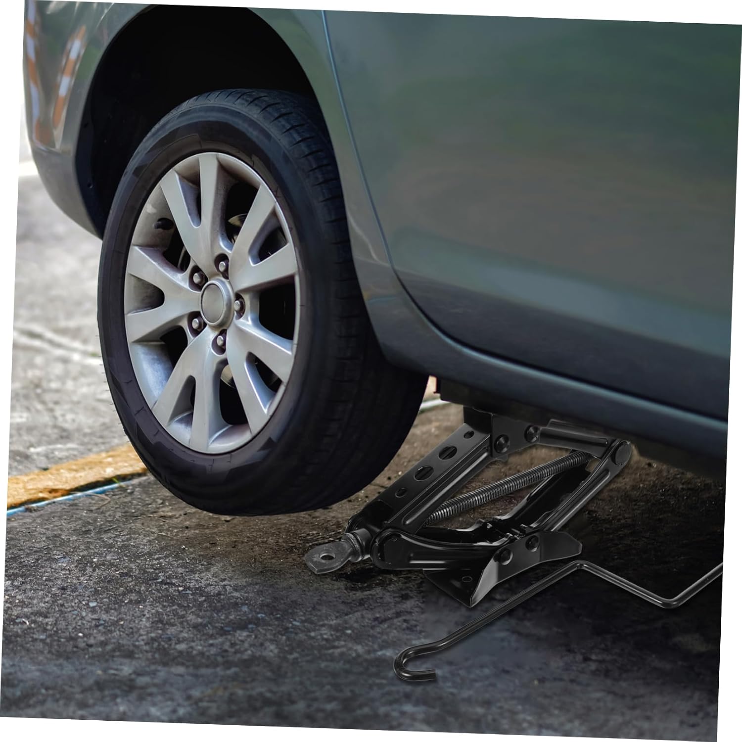 MAGICLULU 1Set Heavy Duty Scissor Jack Handle for Car Truck and Trailer Durable Tire Lifting Tools Easy to Use Crank for Lifting Capacity Reliable Replacement for Automotive