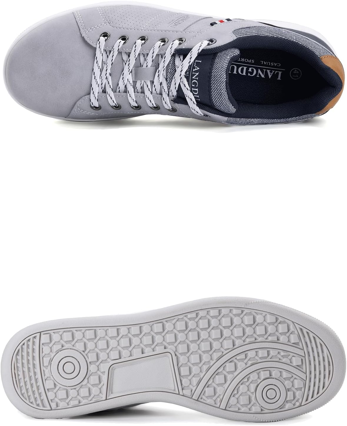 Mens Casual Shoes Fashion Sneakers Breathable Comfort Walking Shoes for Male Size 8-12 - Image 4