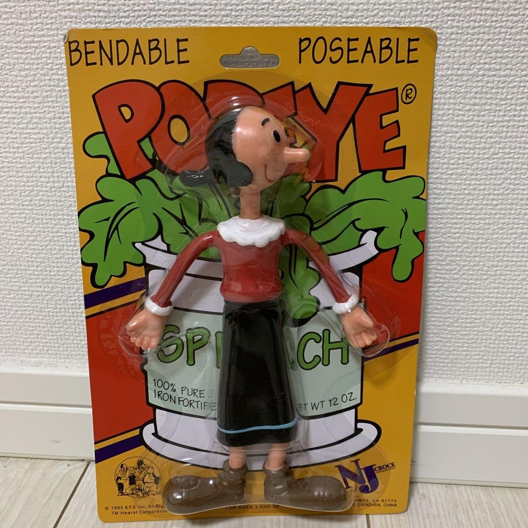 ポパイ オリーブ フィギュア POPEYE OLIVE 1993年 レトロ ポパイ オリーブ フィギュア POPEYE OLIVE 1993年 レトロ - メルカリ