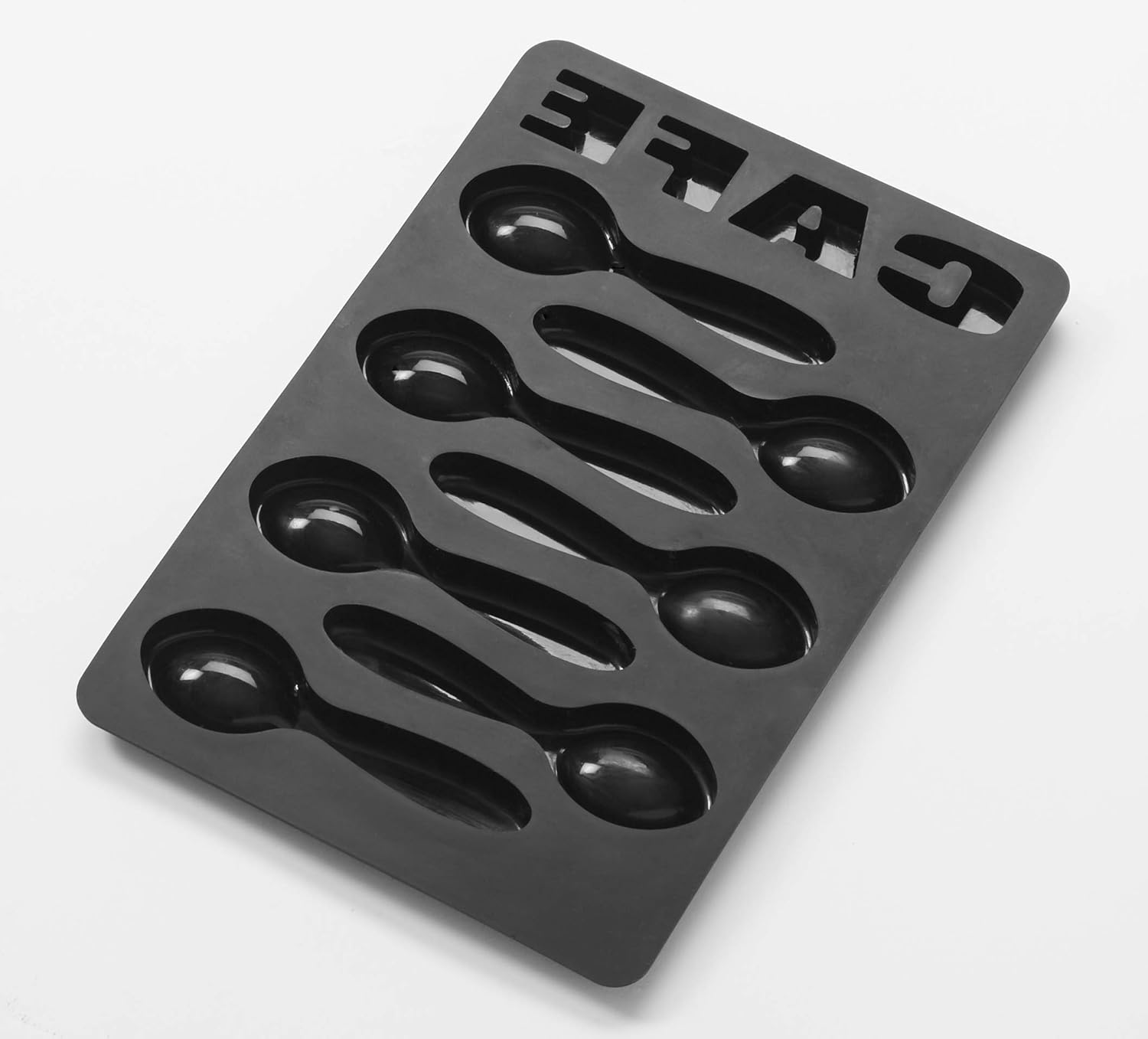 American Metalcraft SMCH Chocolate Spoon Mold, 7Spoons, 9