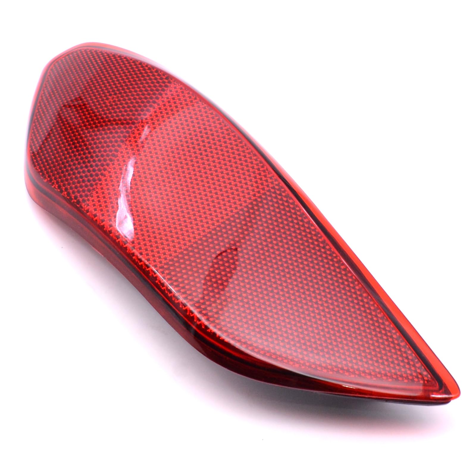 Lato posteriore sinistro Paraurti Rosso Lente Riflettore Luce Marcatore Copertura Trim Per Porsche Cayenne 95A 2011 2012 2013 2014 95863110500