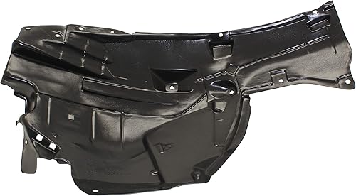 Miniatura 5 de Evan Fischer Forro de guardabarros delantero, lado del pasajero, sección trasera compatible con material plástico Infiniti Q50 2014-2022 - IN1249131