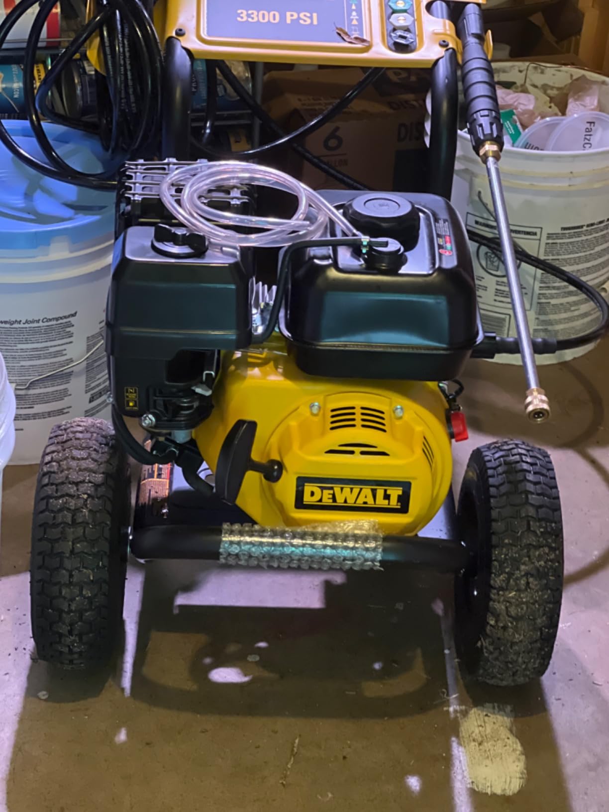 33/mo Finance Dewalt DXPW3300S 3300 PSI Gas Pressure Washer, 2.4