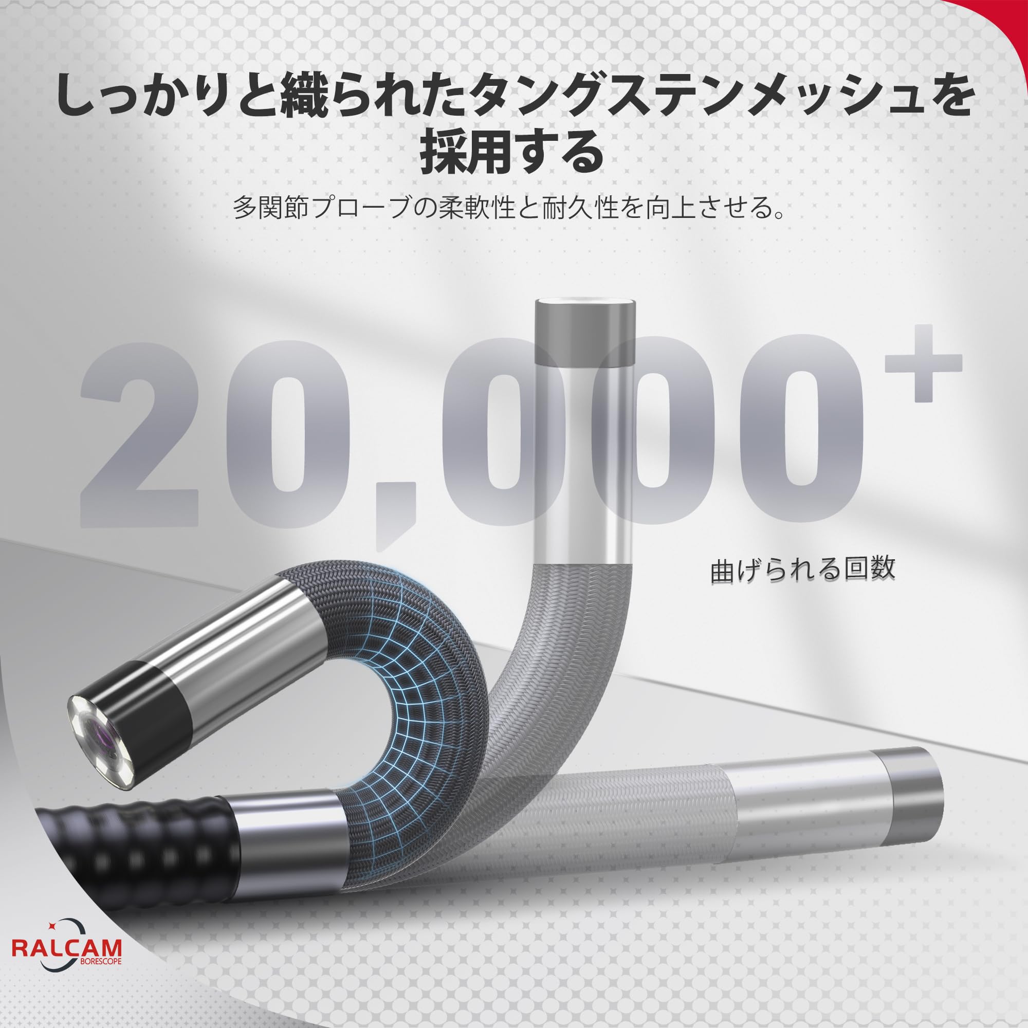 RALCAM　ファイバースコープ　F408A RALCAM ファイバースコープ F408A Amazon.co.jp: Ralcam先端可動