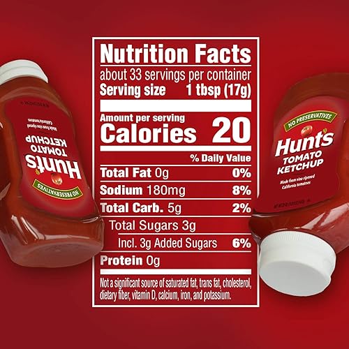 Miniatura 6 de Hunt's Ketchup de tomate, 20 oz