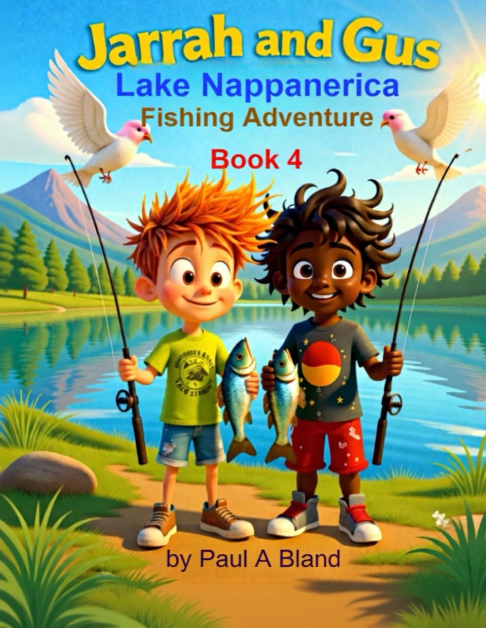 Jarrah and Gus. Lake Nappanerica Fishing Adventure. Book 4 (Jarrah and Gus. Aussie Outback Adventures)