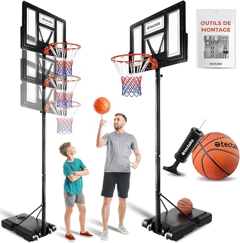 tectake® Panier de Basket Exterieur pour Enfants & Adulte… - 1
