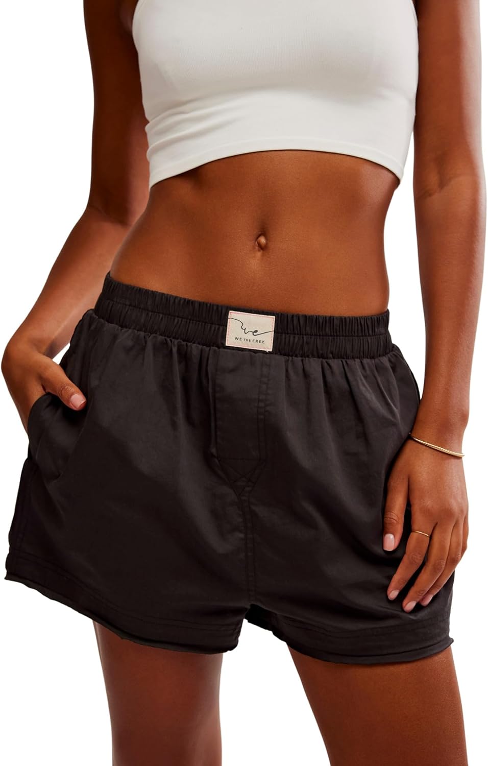 Free People Women's Day to Day Solid Boxer