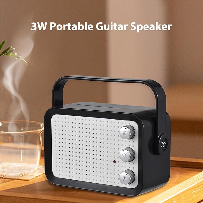 Mini Amplificador de Guitarra Portátil 3W con MP3 miniatura 7