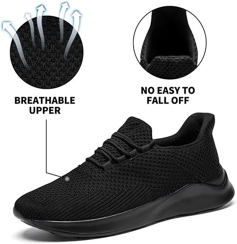 Miniatura 3 de Tenis para correr para hombre, sin cordones, para caminar, gimnasio, atletismo, deportes, a la moda, informales, transpirables