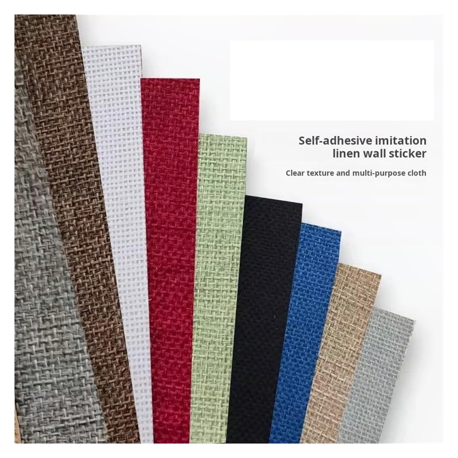 Parche Adhesivo de Tela Parche autoadhesivo de tela cáñamo for reparar sillas y sofás. reparación tapicería lona imitación lino(Yellow 450x1500mm)