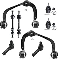 Vista 665 de Detroit Axle - Kit de suspensión frontal de 8 piezas para Dodge Journey 2009-2015, 2 brazos de control inferiores, 2 rótulas, 2 varillas