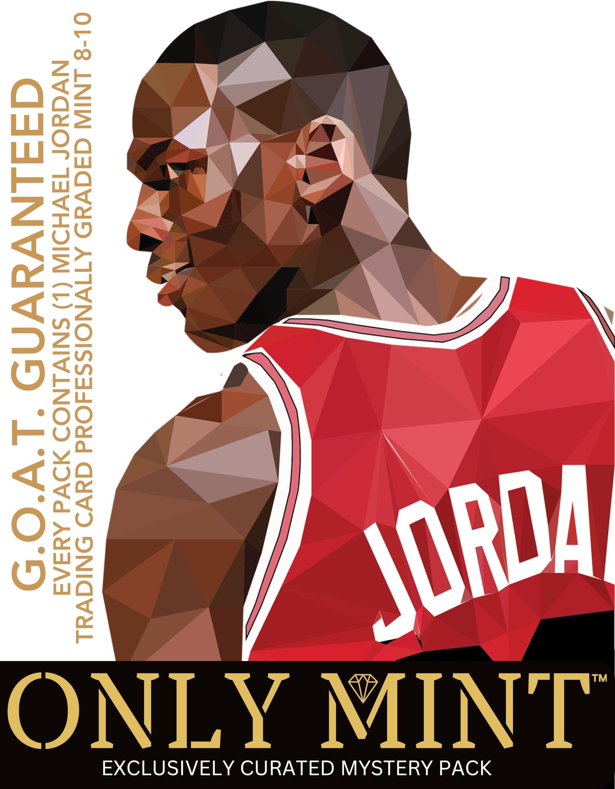 Guaranteed Michael Jordan Graded Card Mystery Booster Pack | Grade 8-10 Air Jordan in Every Pack | Basketball Card Graded by PSA BGS BCCG SGC CGC | Blind Bag Contains One Graded Michael Jordan Card