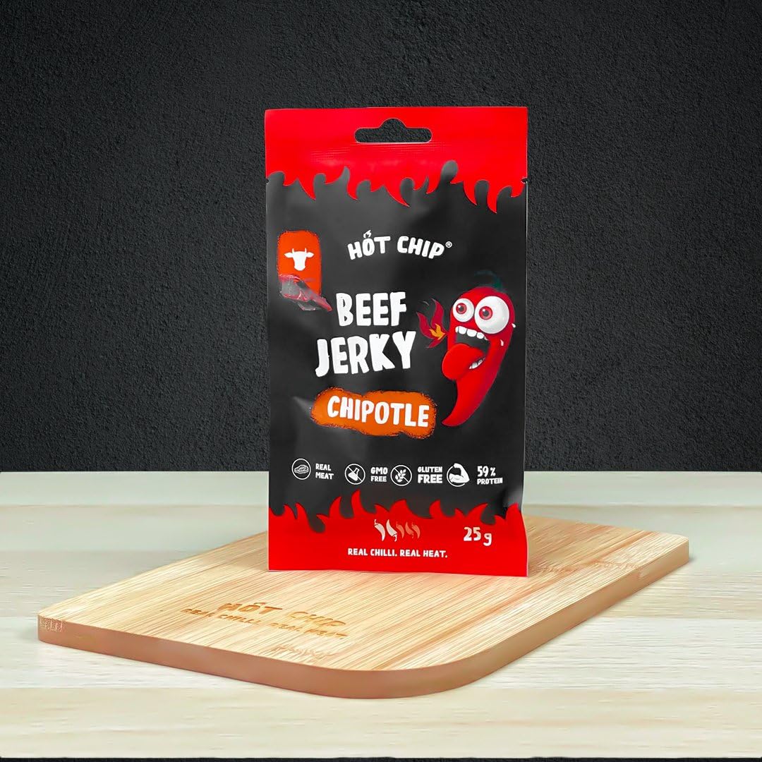 HOT CHIP JERKY CHILLI CHIPOTLE 25 g