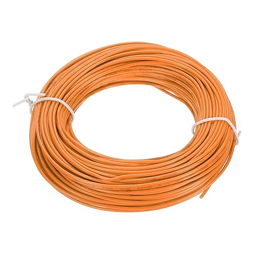 Vista 69 de MECCANIXITY Cable trenzado de PVC verde 18 AWG, 24.6 ft/25 pies, 300 V, cobre estañado, UL1007, compatible con varios dispositivos