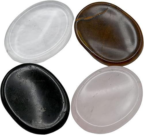 Miniatura 37 de Amazing Gemstone Piedras de Preocupación de Cristales de Aventurina Verde y Piedras Curativas - Piedras de Preocupación para Regalos de Alivio