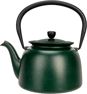 Cosy & Trendy 6644081 Jane - Tetera (hierro fundido, 0,92 L), color verde