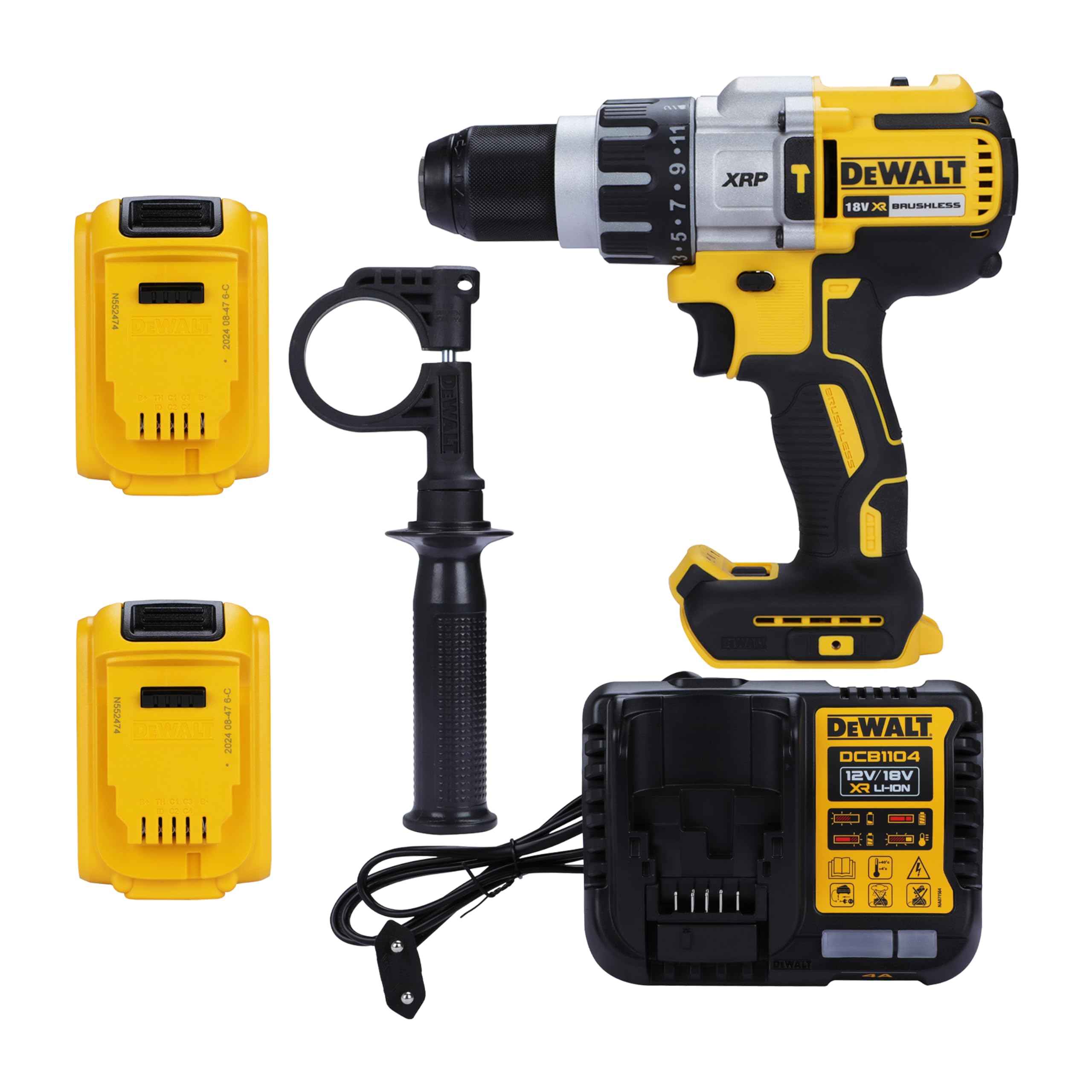 DeWalt DCD996P2 18 V máx.* XR ion de litio sin cepillo 3 velocidades martillo de Dewalt