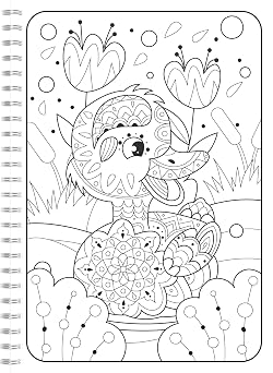My Mandala coloring book: 50 great animal mandalas for children from 10 years to paint and relax