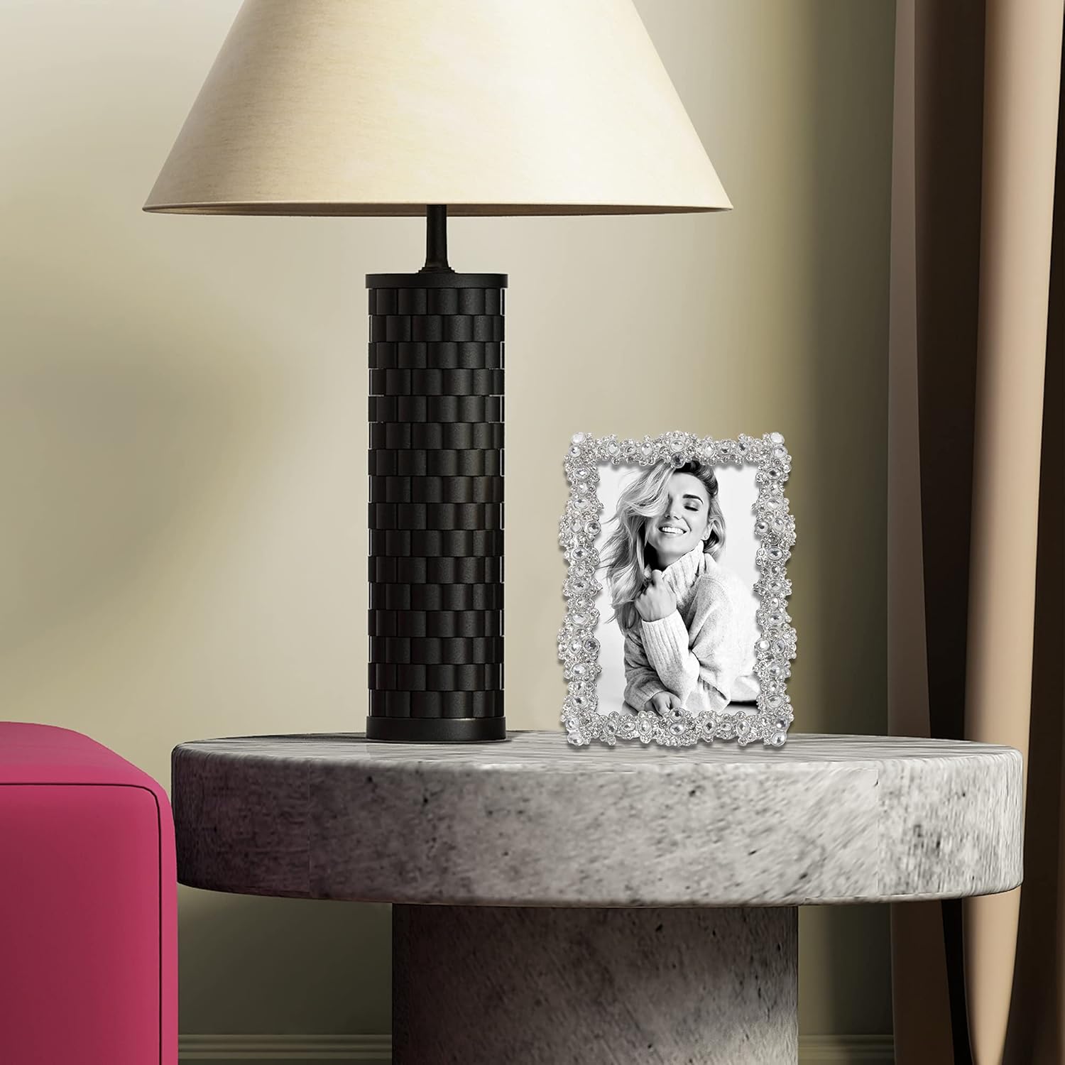 Lawrence Frames Silver Cluster Frame, 5x7