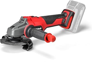 Cordless angle grinder AXXIO 18/115 (18 V, 700 W, disc Ø 115 mm, cutting depth 28 mm, motor without carbon, soft start, without cutting disc or battery)