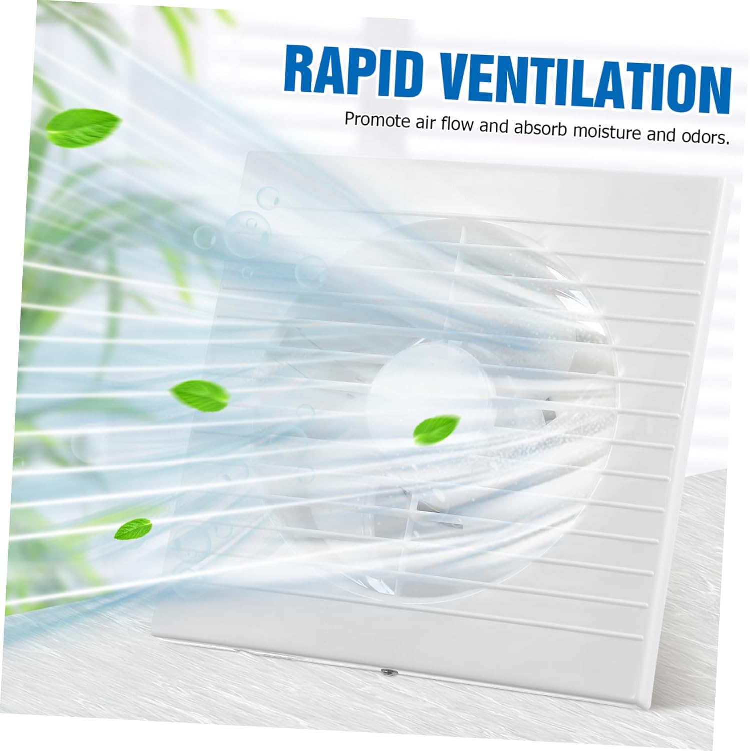 ARTIBETTER 110v Extractor Ventilation Fan for Bathroom Kitchen Office Wall-mounted Quiet Us Plug