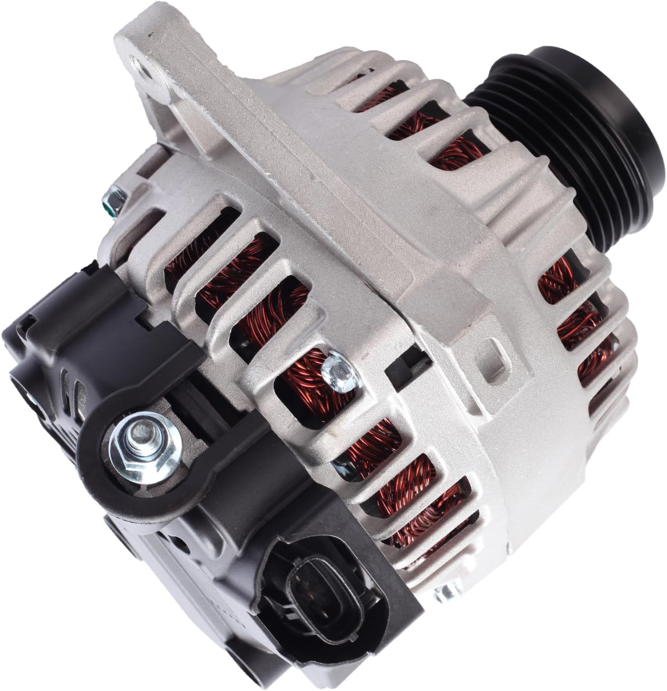 Alternator Compatible with 2011-2017 Elantra 2012-2013 Soul 2014-2016 Forte 1.8L 2.0L L4 Replace for 11610 373002E200 2610428