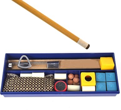 Pool Cue Repair Kit, Pool Cue Repair Set - Billiard Cue Clamp Pool Cue Tip Clamp Cue Stick Tip Repair Kit for Billiard Table Cue Tip Smood